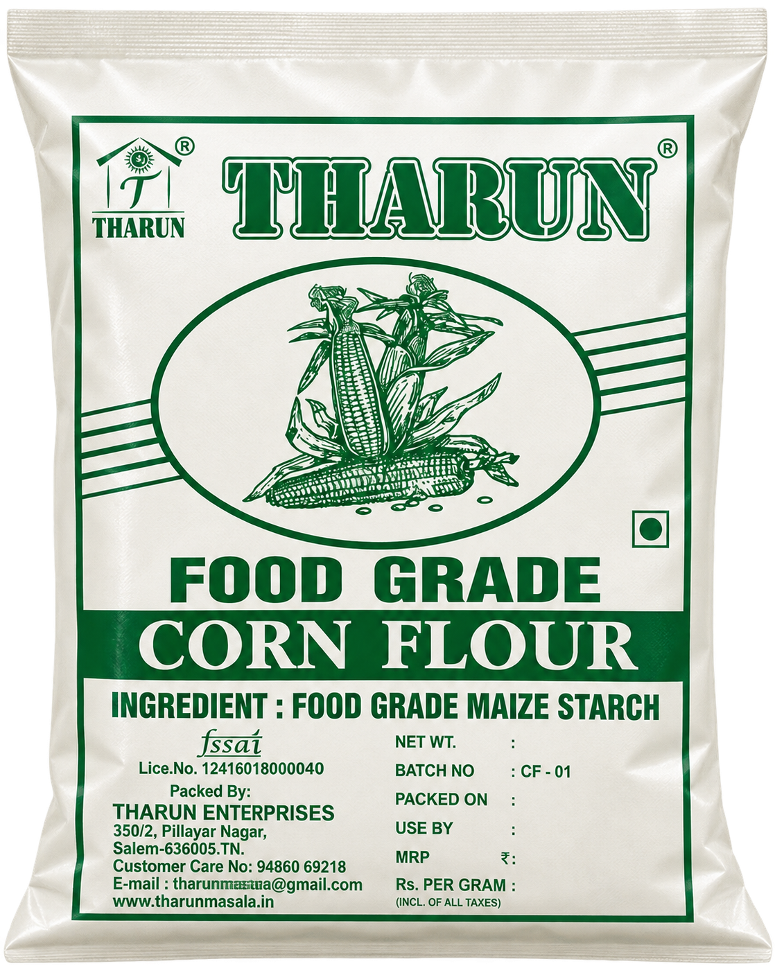 Food Grade Maize Starch by Tharun Enterprises
